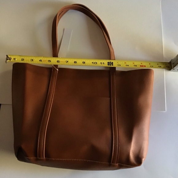Henny & Lev Tote Bag in Cognac - Picture 6 of 7
